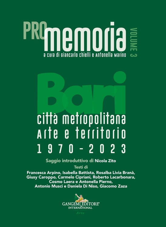 Bari città metropolitana. Arte e territorio. 1970-2023