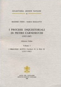 I processi inquisitoriali di Pietro Carnesecchi