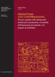 Progettare con l’informazione – Design with information