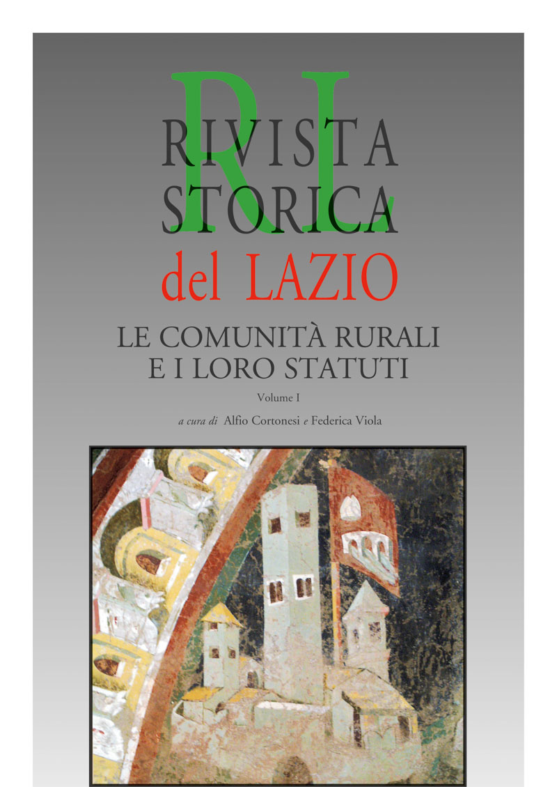 Rivista Storica del Lazio 21/2005-2006. Volume I