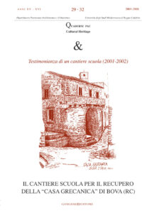 Il cantiere scuola per il recupero della “casa grecanica” di Bova (RC)