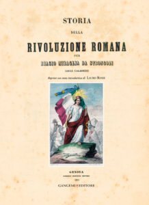 Storia della Rivoluzione Romana per Biagio Miraglia da Strongoli