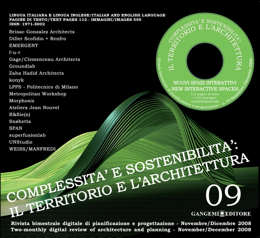 Complessità e sostenibilità: il territorio e l'architettura n. 09/2008