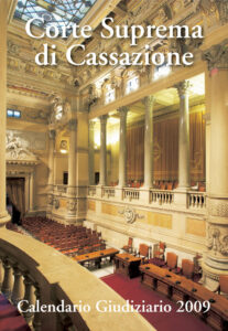 Corte Suprema di Cassazione. Calendario Giudiziario 2009