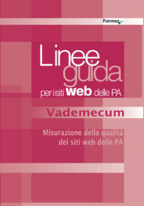 Linee guida per i siti web delle PA – Vademecum