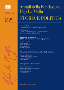 Annali della Fondazione Ugo La Malfa XXVII – 2012