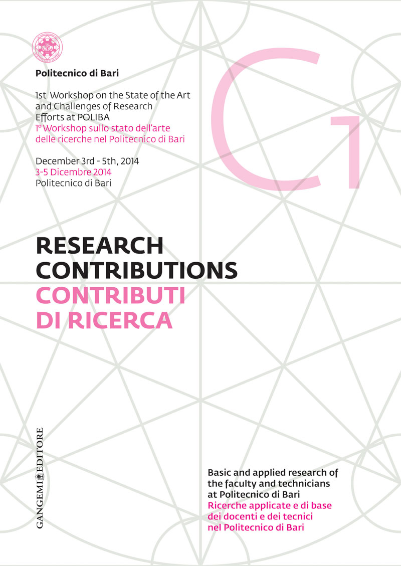 Contributi di Ricerca 1 - Research Contributions 1