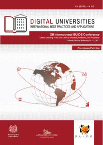 Digital Universities V.4 (2017) n. 1-2