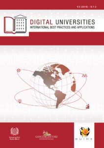 Digital Universities V.5 (2018) n. 1-2