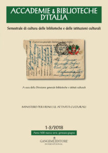 Accademie & Biblioteche d’Italia 1-2/2018