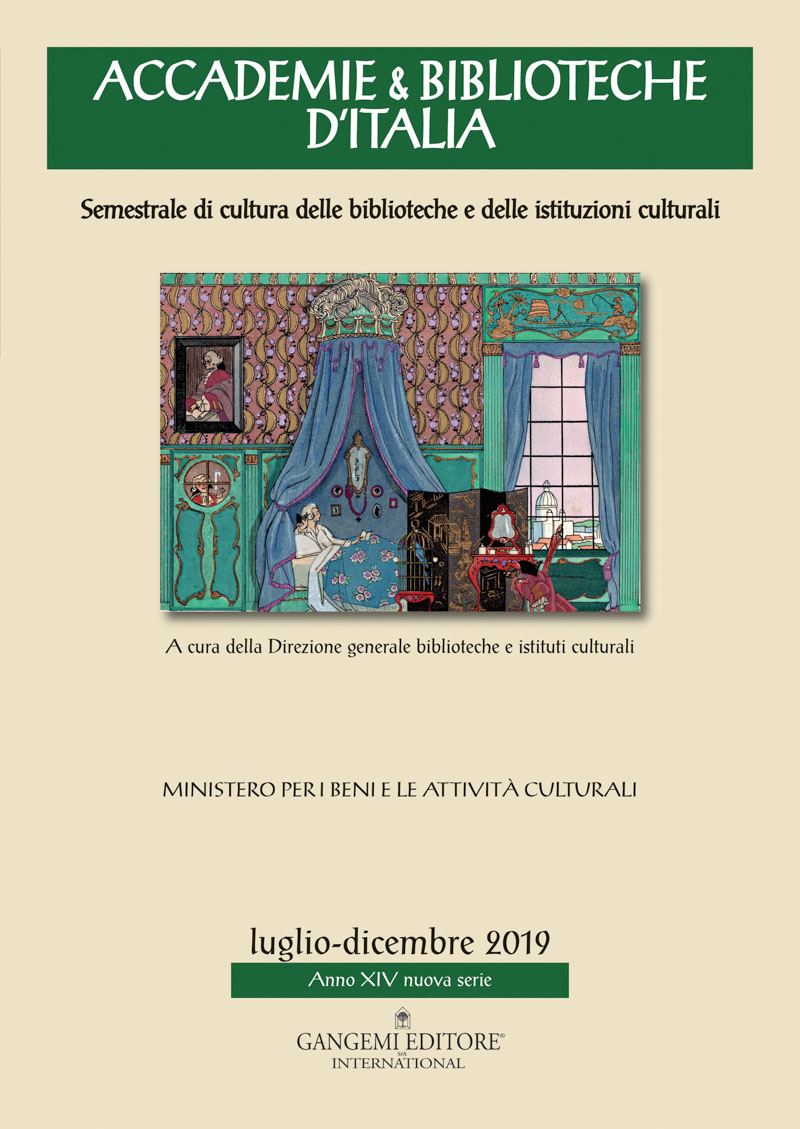 Accademie & Biblioteche d'Italia 2/2019