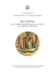 Corte di Appello di Roma – Relazione sull’Amministrazione della Giustizia nel Distretto di Roma