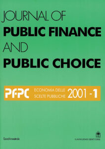 Journal of Public Finance and Public Choice  n. 1-1997