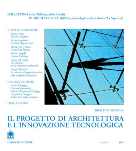 Il progetto di architettura e l’innovazione tecnologica