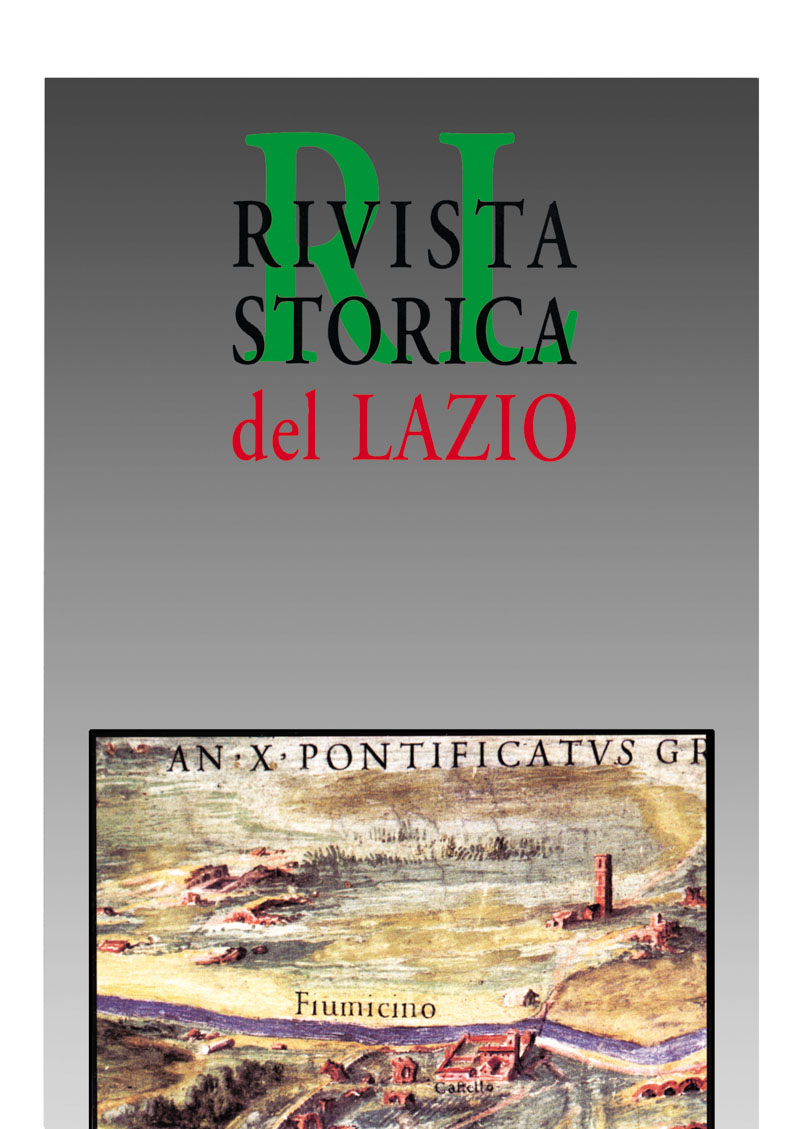 Rivista Storica del Lazio 19/2003