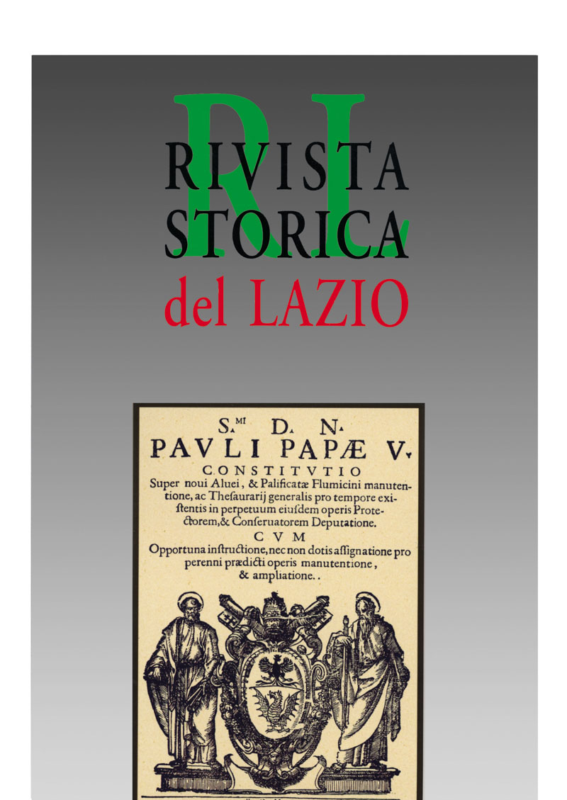 Rivista Storica del Lazio 15/2001