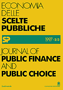 Journal of Public Finance and Public Choice n.2/3-1997