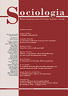 Sociologia n. 1/2001